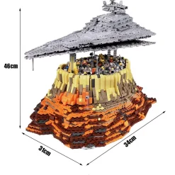 Mould King 21007 Star Wars Imperial Star Destroyer Over Jedha 18916 UCS 5162Pcs Building Blocks Kids Toy Mould King 21007 Star Wars Imperial Star Destroyer Over Jedha 18916 UCS Building Blocks