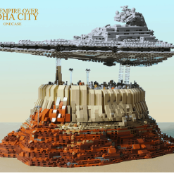 Mould King 21007 Star Wars Imperial Star Destroyer Over Jedha 18916 UCS 5162Pcs Building Blocks Kids Toy Mould King 21007 Star Wars Imperial Star Destroyer Over Jedha 18916 UCS Building Blocks