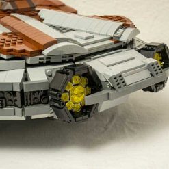 Star Wars Mandalorian Ebon Hawk MOC-16083 Dynamic Freighter Ship Knights Old Republic 3173Pcs Building Blocks Kids Toys Star Wars Mandalorian Ebon Hawk MOC-16083 Dynamic Freighter Ship Knights Old Republic 3173Pcs Building Blocks Kids Toys - Image 5