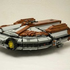 Star Wars Mandalorian Ebon Hawk MOC-16083 Dynamic Freighter Ship Knights Old Republic 3173Pcs Building Blocks Kids Toys Star Wars Mandalorian Ebon Hawk MOC-16083 Dynamic Freighter Ship Knights Old Republic 3173Pcs Building Blocks Kids Toys - Image 4