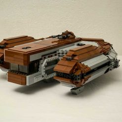 Star Wars Mandalorian Ebon Hawk MOC-16083 Dynamic Freighter Ship Knights Old Republic 3173Pcs Building Blocks Kids Toys Star Wars Mandalorian Ebon Hawk MOC-16083 Dynamic Freighter Ship Knights Old Republic 3173Pcs Building Blocks Kids Toys - Image 3