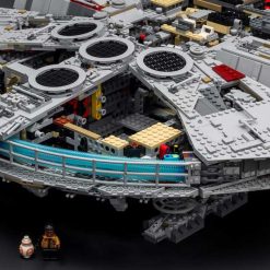 Star Wars Millennium Falcon Space Ship 75192 UCS MOC Kids Toys 7541Pcs Building Blocks Bricks 05132 81085 XQ003 Star Wars Millennium Falcon 75192 05132 Building Blocks UCS Destroyer