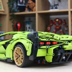 Lamborghini Sian FKP 37 Super Race Hyper Car 42115 Technic 3716Pcs Building Blocks Kids Toy 81996 S7803 KJ003 Lamborghini Sian FKP 37 Super Race Hyper Car 42115 Technic 3716Pcs Building Blocks Kids Toy 81996 S7803 KJ003 - Image 8