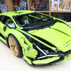 Lamborghini Sian FKP 37 Super Race Hyper Car 42115 Technic 3716Pcs Building Blocks Kids Toy 81996 S7803 KJ003 Lamborghini Sian FKP 37 Super Race Hyper Car 42115 Technic 3716Pcs Building Blocks Kids Toy 81996 S7803 KJ003 - Image 6