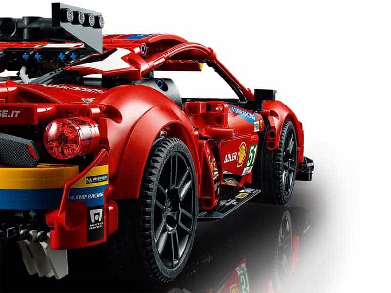 42125 Ferrari 488 GTE Lepin 40031 Technic Super Sports Race Car Hyper Car Building Blocks Kids Toy