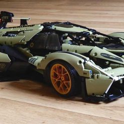Lamborghini V12 Vision GT Super Race Hyper Car 88001 Technic 2527Pcs Building Blocks Kids Toy Gift Lamborghini V12 Vision GT Super Race Hyper Car 88001 Technic 2527Pcs Building Blocks Kids Toy Gift - Image 2