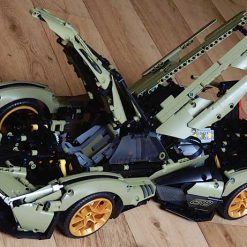 Lamborghini V12 Vision GT Super Race Hyper Car 88001 Technic 2527Pcs Building Blocks Kids Toy Gift Lamborghini V12 Vision GT Super Race Hyper Car 88001 Technic 2527Pcs Building Blocks Kids Toy Gift - Image 4