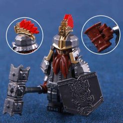 Lord Of The Rings Hobbit Dwarf Ram Riders Army 22 Brick Figures Dain Ironfoot Free Hog Kids Toy Gift Lord Of The Rings Hobbit Dwarf Ram Riders Army 22 Brick Figures Dain Ironfoot Free Hog Kids Toy Gift - Image 9