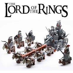 Lord of the Rings Hobbit Dwarf Battle Chariot Minifigures