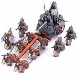 Lord Of The Rings Hobbit Dwarf Battle Chariot Army 18 Brick Figures Kids Toy Gift Lord of the Rings Hobbit Dwarf Battle Chariot Minifigures