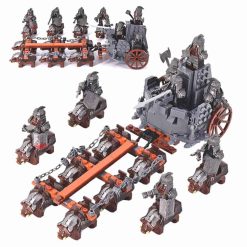 Lord Of The Rings Hobbit Dwarf Battle Chariot Army 18 Brick Figures Kids Toy Gift Lord of the Rings Hobbit Dwarf Battle Chariot Minifigures