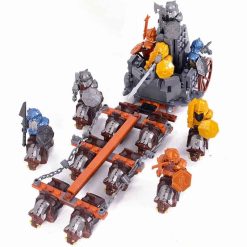 Lord Of The Rings Hobbit Dwarf Battle Chariot Army 18 Brick Figures Kids Toy Gift Lord of the Rings Hobbit Dwarf Battle Chariot Minifigures