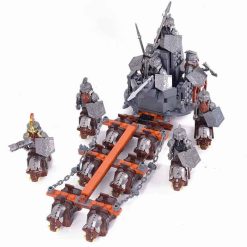Lord Of The Rings Hobbit Dwarf Battle Chariot Army 18 Brick Figures Kids Toy Gift Lord of the Rings Hobbit Dwarf Battle Chariot Minifigures