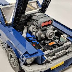 1967 Ford Mustang GT 10265 Technic Super Race Car Creator 1684Pcs Building Blocks Bricks Kids Toy 21047  - Image 4