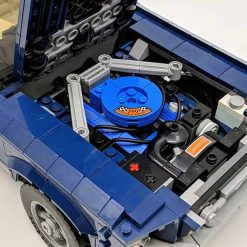 1967 Ford Mustang GT 10265 Technic Super Race Car Creator 1684Pcs Building Blocks Bricks Kids Toy 21047  - Image 5