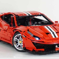 CaDa Ferrari 488 Pista C61042 Racing Super Car Master Series 3229Pcs Building Blocks Kids Toy Gift CaDa Ferrari 488 Pista C61042 Racing Super Car Master Series 3229Pcs Building Blocks Kids Toy Gift - Image 2