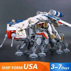Star Wars Republic Dropship AT OT Walker 05053 10195 Building Blocks