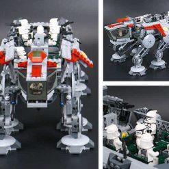 Star Wars Republic Dropship AT OT Walker 10195 1788Pcs Building Blocks Kids Toy 81055 05053 19014 Star Wars Republic Dropship AT OT Walker 05053 10195 Building Blocks