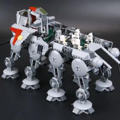 Star Wars Republic Dropship AT OT Walker 10195 1788Pcs Building Blocks Kids Toy 81055 05053 19014 Star Wars Republic Dropship AT OT Walker 05053 10195 Building Blocks