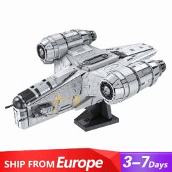 Mould King Star Wars Mandalorian Razor Crest 21023 75292 Building Blocks MOC Toys
