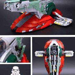 Star Wars Mandalorian Slave 1 UCS 75060 Ship Boba Fett 2067Pcs Building Blocks Bricks Kids Toy 81039 05037 T19029 Star Wars Mandalorian Slave 1 UCS 75060 Ship Boba Fett 2067Pcs Building Blocks Bricks Kids Toy 81039 05037 T19029 - Image 4