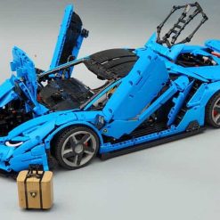 CaDa Lamborghini Centenario C61041 Racing Hyper Car 1:8 Technic Series 3842Pcs Building Blocks Kids Toy Gift - Image 2