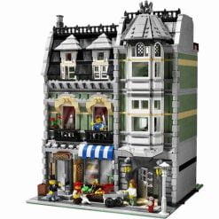 Green Grocer 10185 15008 City Street View Ideas Creator Expert Series Building Bricks Kids Toy 84008