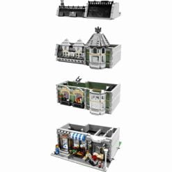 Green Grocer 10185 City Street View Ideas Creator Expert Series 2352Pcs Building Blocks Kids Toy Gift 15008 Green Grocer 10185 City Street View Ideas Creator Expert Series 2352Pcs Building Blocks Kids Toy Gift 15008 - Image 4