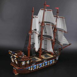 Pirates Of The Caribbean Imperial Flag Ship 10210 HMS Interceptor 1664Pcs Building Blocks Bricks Kids Toy 22001 19003 18007 19022 Pirates Of The Caribbean Imperial Flag Ship 10210 HMS Interceptor 1664Pcs Building Blocks Bricks Kids Toy 22001 19003 18007 19022 - Image 2