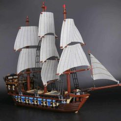 Pirates Of The Caribbean Imperial Flag Ship 10210 HMS Interceptor 1664Pcs Building Blocks Bricks Kids Toy 22001 19003 18007 19022 Pirates Of The Caribbean Imperial Flag Ship 10210 HMS Interceptor 1664Pcs Building Blocks Bricks Kids Toy 22001 19003 18007 19022 - Image 3