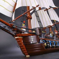Pirates Of The Caribbean Imperial Flag Ship 10210 HMS Interceptor 1664Pcs Building Blocks Bricks Kids Toy 22001 19003 18007 19022 Pirates Of The Caribbean Imperial Flag Ship 10210 HMS Interceptor 1664Pcs Building Blocks Bricks Kids Toy 22001 19003 18007 19022 - Image 5
