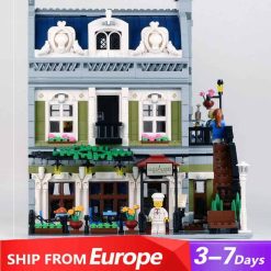 Parisian Restaurant 10243 15010 74010 Creator street view modular building blocks kids toy