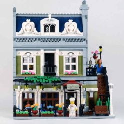 Parisian Resturent 10243 15010 74010 Creator street view modular building blocks kids toy