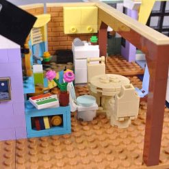 Friends TV Show Apartments 10292 City Street View Ideas Creator Expert Series 2048Pcs Modular Building Blocks Kids Toy 99919 66333 Friends TV Show Apartments 10292 City Street View Ideas Creator Expert Series 2048Pcs Modular Building Blocks Kids Toy 99919 66333 - Image 8