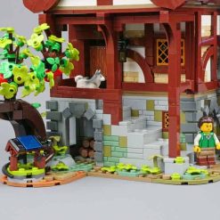 Medieval Blacksmith 21325 Ideas Creator Expert Street View Series 2170Pcs Building Blocks Kids Toy 99909 Medieval Blacksmith 21325 Ideas Creator Expert Street View Series 2170Pcs Building Blocks Kids Toy 99909 - Image 7