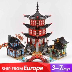Ninjago Movie Temple of Airjitzu 70751 Masters of Spinjitzu 2152Pcs Building Blocks Bricks Kids Toy 06022 A19038  80001
