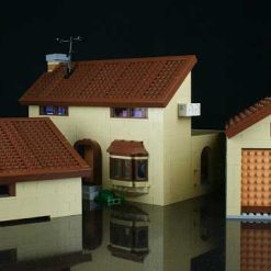 The Simpsons House 71006 Ideas Creator Series 2523Pcs Building Blocks Kids Toy Gift 16005 - Image 4
