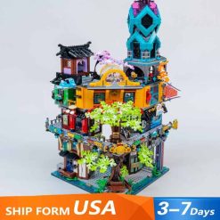 X19006 71741 Ninjago City gardens building blocks kids toys