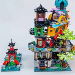 Ninjago Movie Ninjago City Gardens 71741 Masters of Spinjitzu 5685Pcs Building Blocks Bricks Kids Toy Gifts X19006 Ninjago Movie Ninjago City Gardens 71741 Masters of Spinjitzu 5685Pcs Building Blocks Bricks Kids Toy Gifts X19006 - Image 4