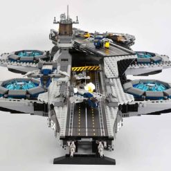 Marvel Avengers SHIELD Helicarrier 76042 Captain America Space Ship UCS 2996Pcs Building Blocks Kids Toy 07043 96070 68000 Marvel Avengers SHIELD Helicarrier 76042 Captain America Space Ship UCS 2996Pcs Building Blocks Kids Toy 07043 96070 68000 - Image 2