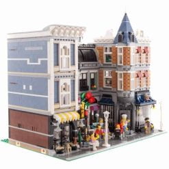 Assembly Square 10255 City Street View Ideas Creator Expert Series 4002Pcs Building Blocks Kids Toy 15019 19085 30019 99007 10255 Assembly Square 15019 Street view city building blocks