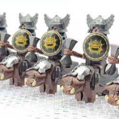 Lord Of The Rings Hobbit Dwarf Hog Riders Army 22 Brick Figures Dain Ironfoot Free Hog Kids Toy Gift Lord Of The Rings Hobbit Dwarf Hog Riders Army 22 Brick Figures Dain Ironfoot Free Hog Kids Toy Gift - Image 4