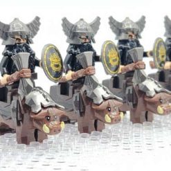 Lord Of The Rings Hobbit Dwarf Hog Riders Army 22 Brick Figures Dain Ironfoot Free Hog Kids Toy Gift Lord Of The Rings Hobbit Dwarf Hog Riders Army 22 Brick Figures Dain Ironfoot Free Hog Kids Toy Gift - Image 3