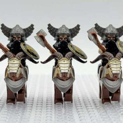 Lord Of The Rings Hobbit Dwarf Ram Riders Army 22 Brick Figures Dain Ironfoot Free Hog Kids Toy Gift Lord Of The Rings Hobbit Dwarf Ram Riders Army 22 Brick Figures Dain Ironfoot Free Hog Kids Toy Gift - Image 3
