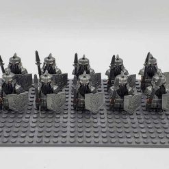 Lord Of The Rings Hobbit Dwarf Spear Army 22 Brick Figures Dain Ironfoot Free Hog Kids Toy Gift Lord Of The Rings Hobbit Dwarf Spear Army 22 Brick Figures Dain Ironfoot Free Hog Kids Toy Gift - Image 3