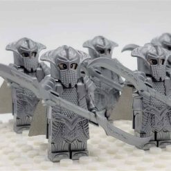 Lord Of The Rings Hobbit Mirkwood Elven Guard Double Blade Infantry Army 22 Brick Figures King Thranduil Free Horse Kids Toy Gift Lord Of The Rings Hobbit Mirkwood Elven Guard Double Blade Infantry Army 22 Brick Figures King Thranduil Free Horse Kids Toy Gift - Image 3