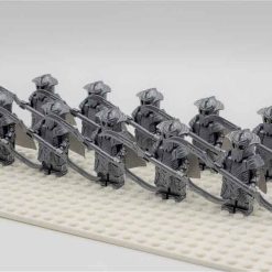 Lord Of The Rings Hobbit Mirkwood Elven Guard Double Blade Infantry Army 22 Brick Figures King Thranduil Free Horse Kids Toy Gift Lord Of The Rings Hobbit Mirkwood Elven Guard Double Blade Infantry Army 22 Brick Figures King Thranduil Free Horse Kids Toy Gift - Image 7