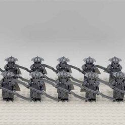 Lord Of The Rings Hobbit Mirkwood Elven Guard Double Blade Infantry Army 22 Brick Figures King Thranduil Free Horse Kids Toy Gift Lord Of The Rings Hobbit Mirkwood Elven Guard Double Blade Infantry Army 22 Brick Figures King Thranduil Free Horse Kids Toy Gift - Image 4