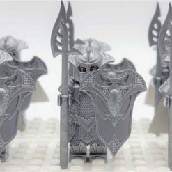 Lord Of The Rings Hobbit Mirkwood Elven Guard Spear Infantry Army 22 Brick Figures King Thranduil Free Horse Kids Toy Gift Lord Of The Rings Hobbit Mirkwood Elven Guard Spear Infantry Army 22 Brick Figures King Thranduil Free Horse Kids Toy Gift - Image 5