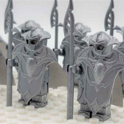 Lord Of The Rings Hobbit Mirkwood Elven Guard Spear Infantry Army 22 Brick Figures King Thranduil Free Horse Kids Toy Gift Lord Of The Rings Hobbit Mirkwood Elven Guard Spear Infantry Army 22 Brick Figures King Thranduil Free Horse Kids Toy Gift - Image 6
